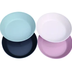 Lot de 4 assiettes creuses
