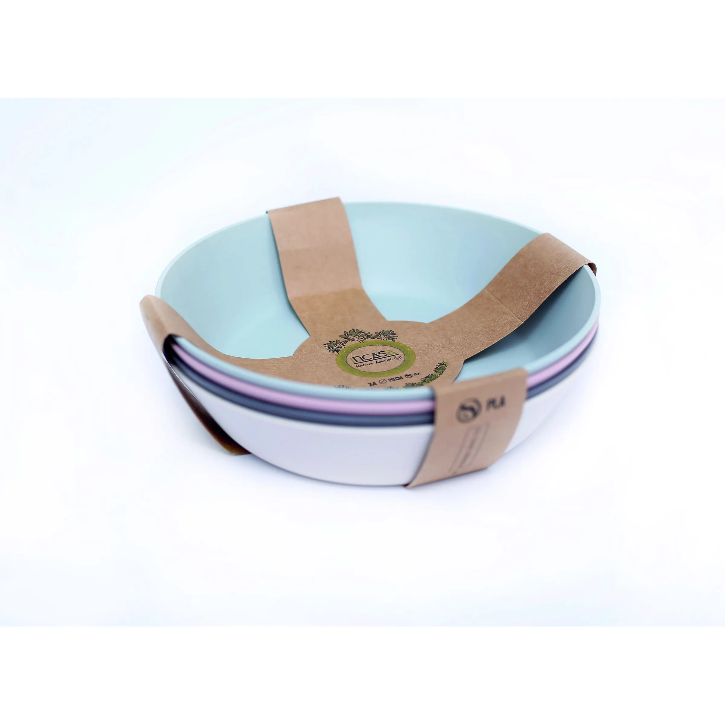 Lot de 4 assiettes creuses