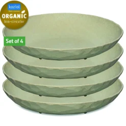 Lot de 4 assiettes creuses CLUB