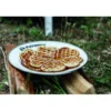 Lot de 2 assiettes en émail