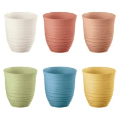 Lot de 6 gobelets bas Tierra