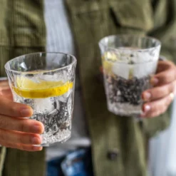 Lot de 4 gobelets à eau 250 ml