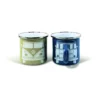 Lot de 2 Mugs émaillés Combi