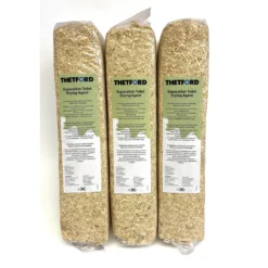Lot de 3 sachets de copeaux de bois pour toilettes sèches