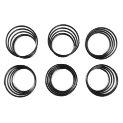 Lot de 6 supports de verre ressorts