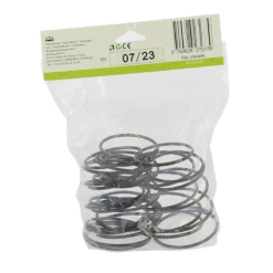 Lot de 6 supports de verre ressorts