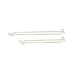 Lot de 4 tiges acier de remplacement