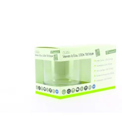 Lot de 2 verres à eau en tritan
