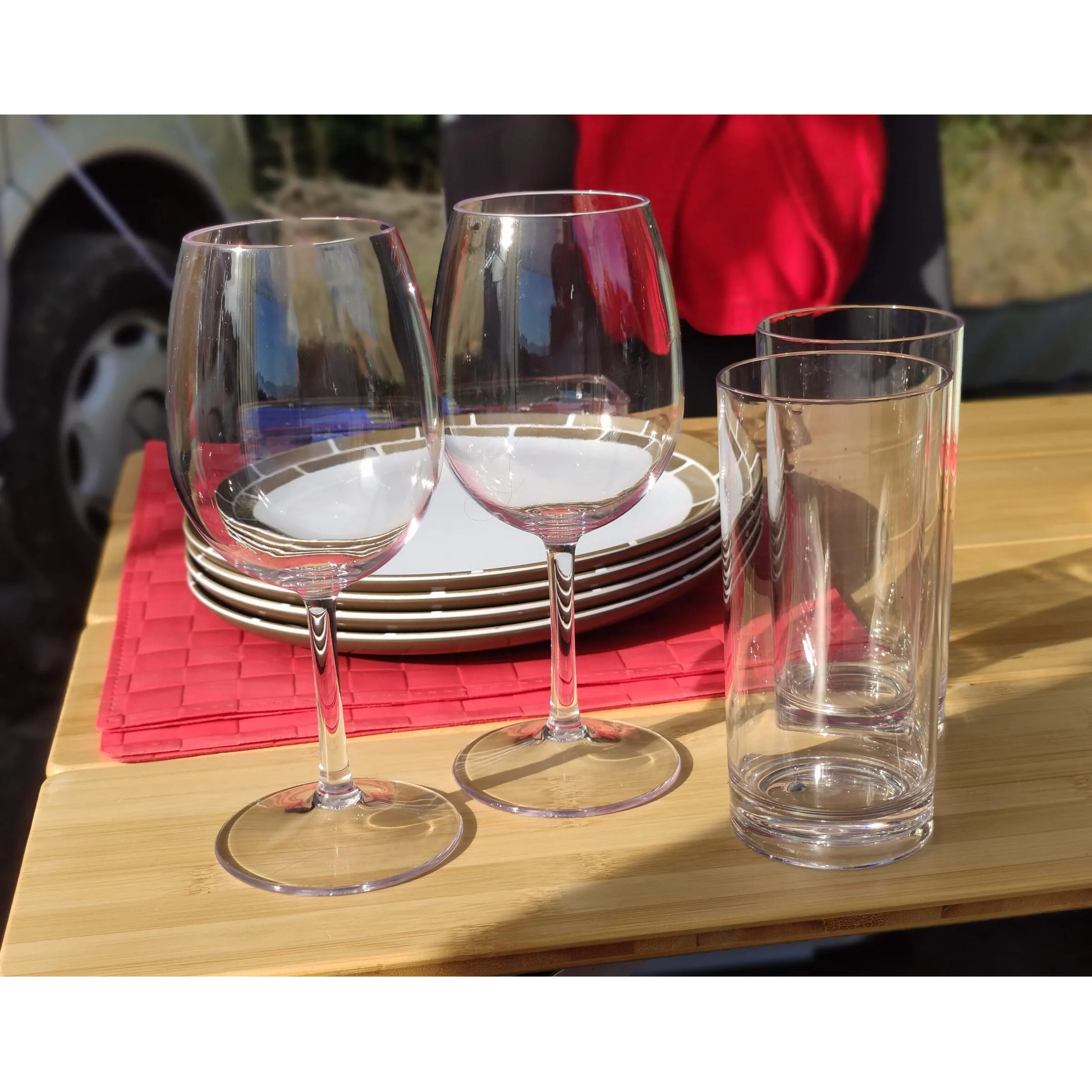 Lot de 6 verres à vin dégustation