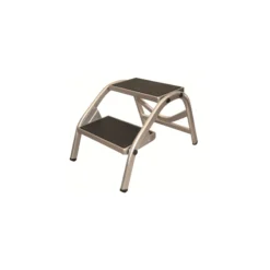 Marchepied double aluminium Darwin pour camping-car