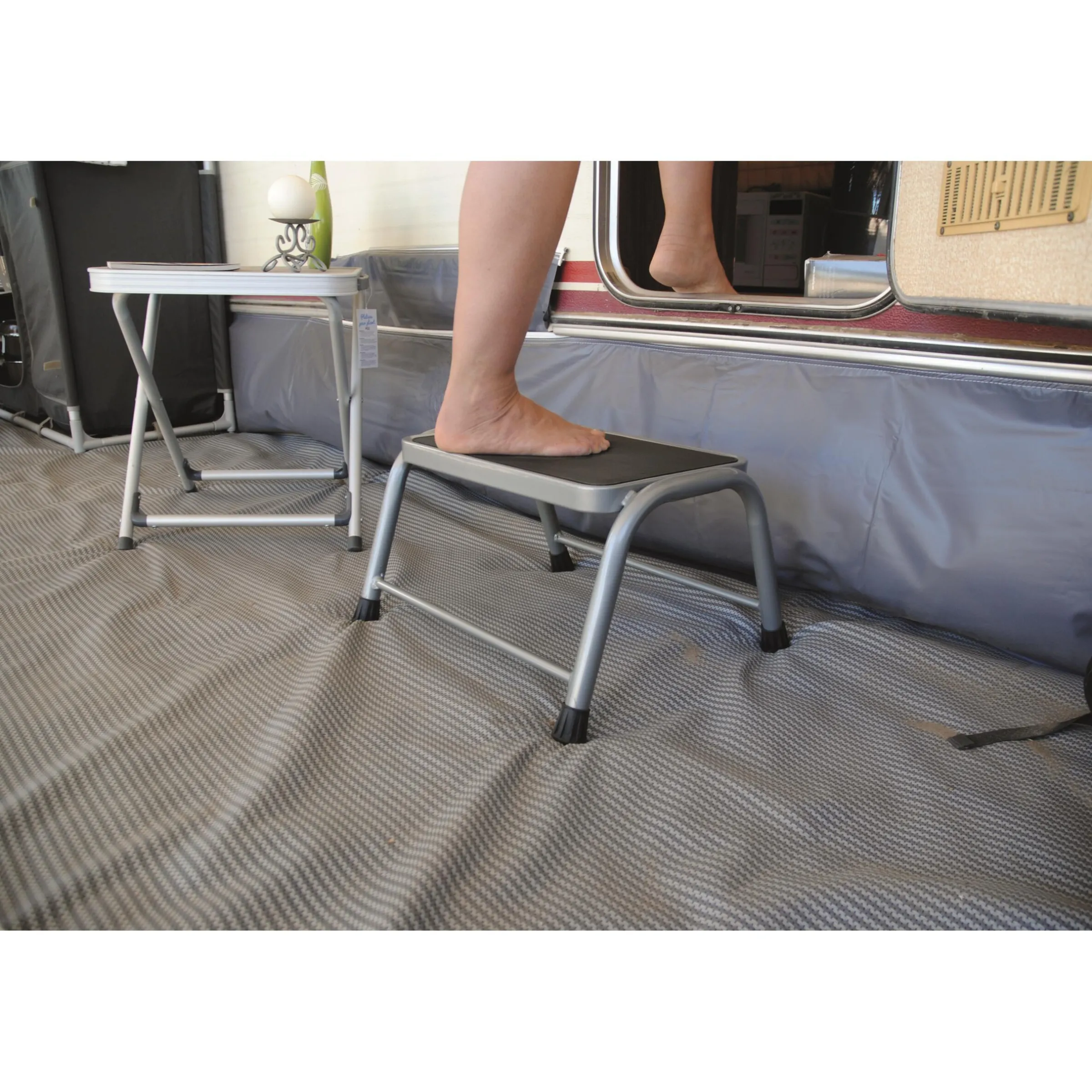 Marchepied 1 marche en acier Sintra pour camping-car