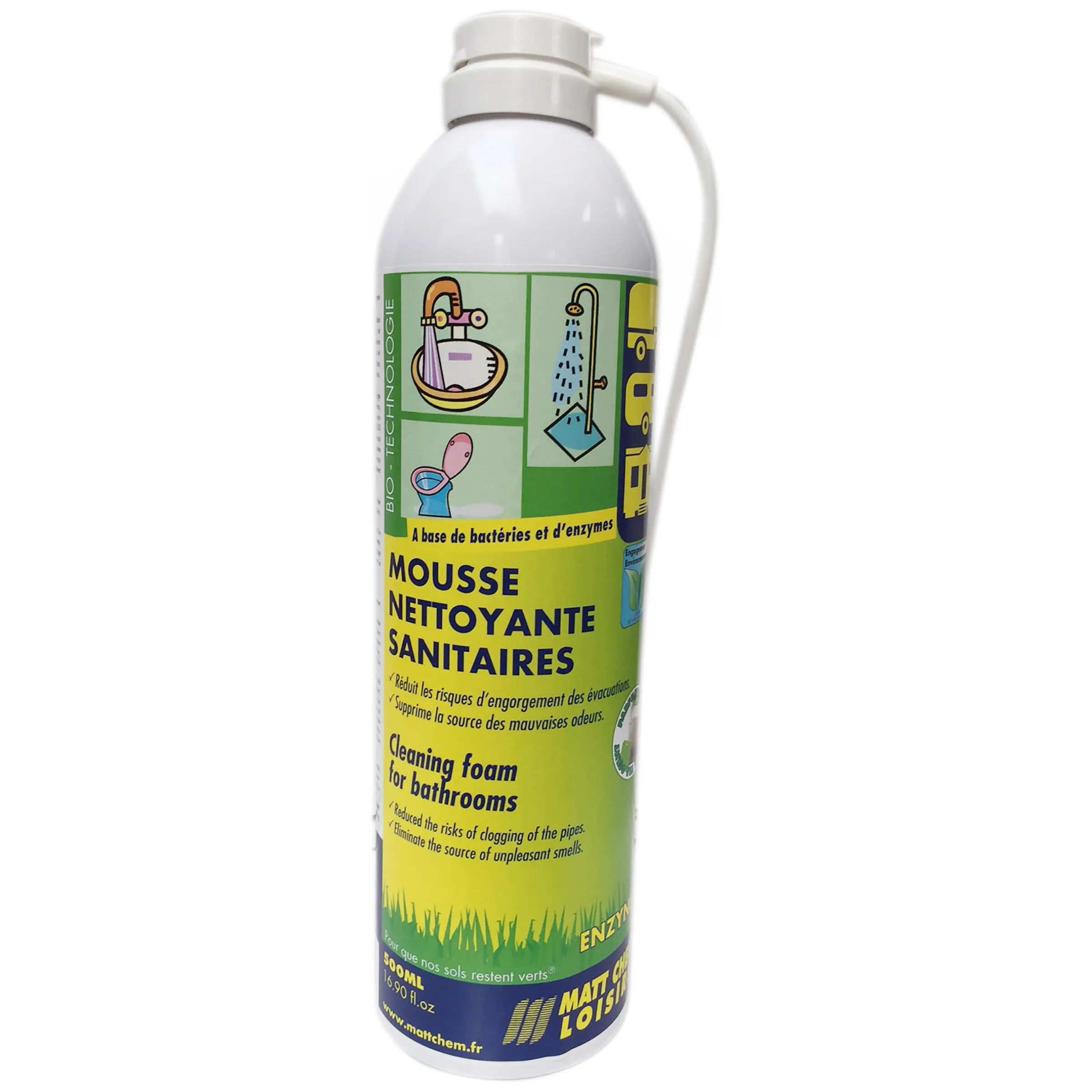 Mousse active biologique nettoyante Enzynet