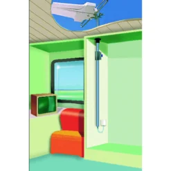 Mât d'antenne intérieur