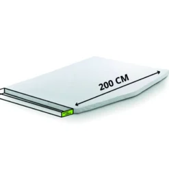Option pour sur-matelas d'une longueur supérieure à 200 cm