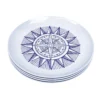 Pack 4 assiettes mélamine Cardinal