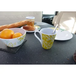 Pack de 4 mugs mélamine Millefiori