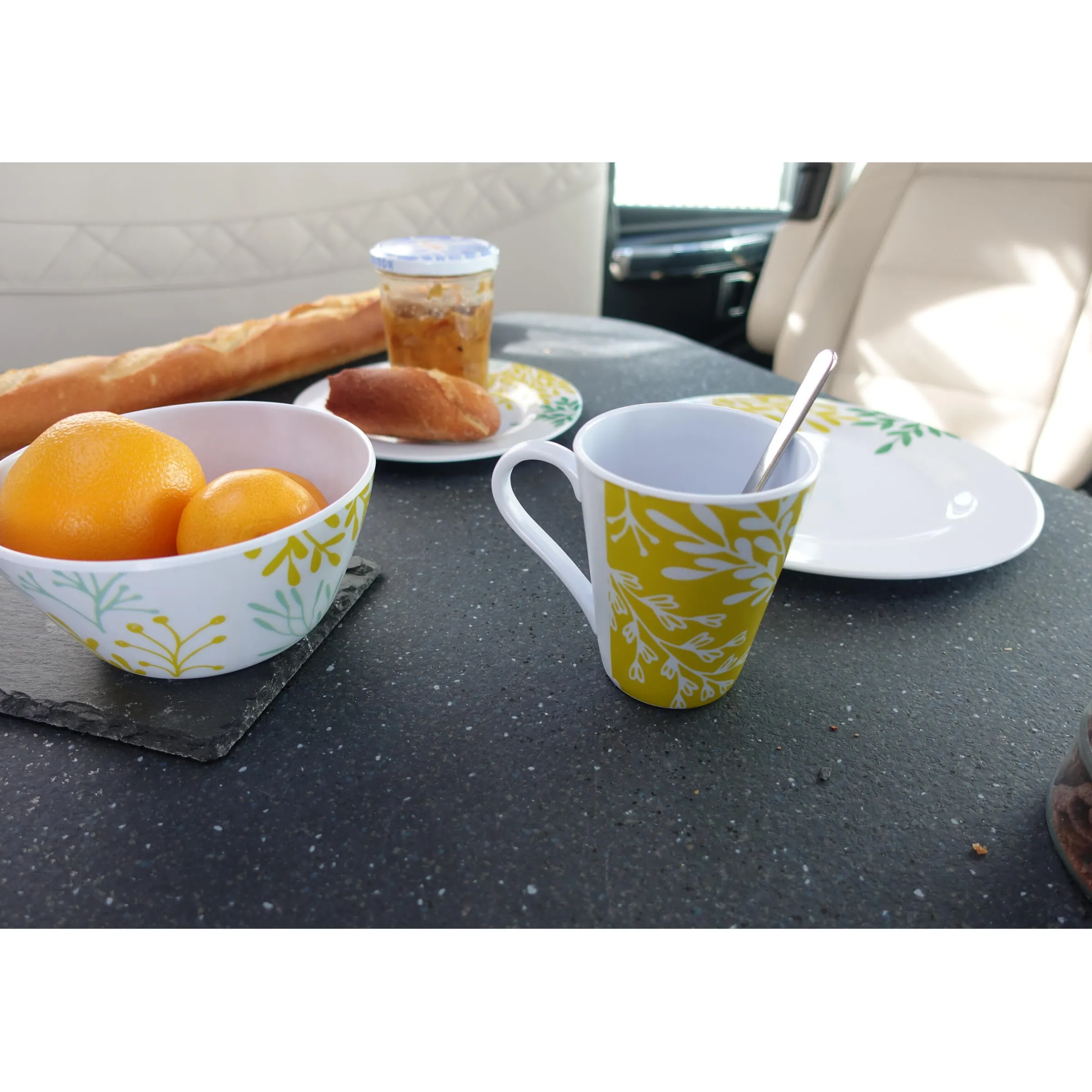Pack de 4 mugs mélamine Millefiori