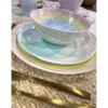 Packde vaisselle en mélamine Pastel Barfleur - 12 Pièces