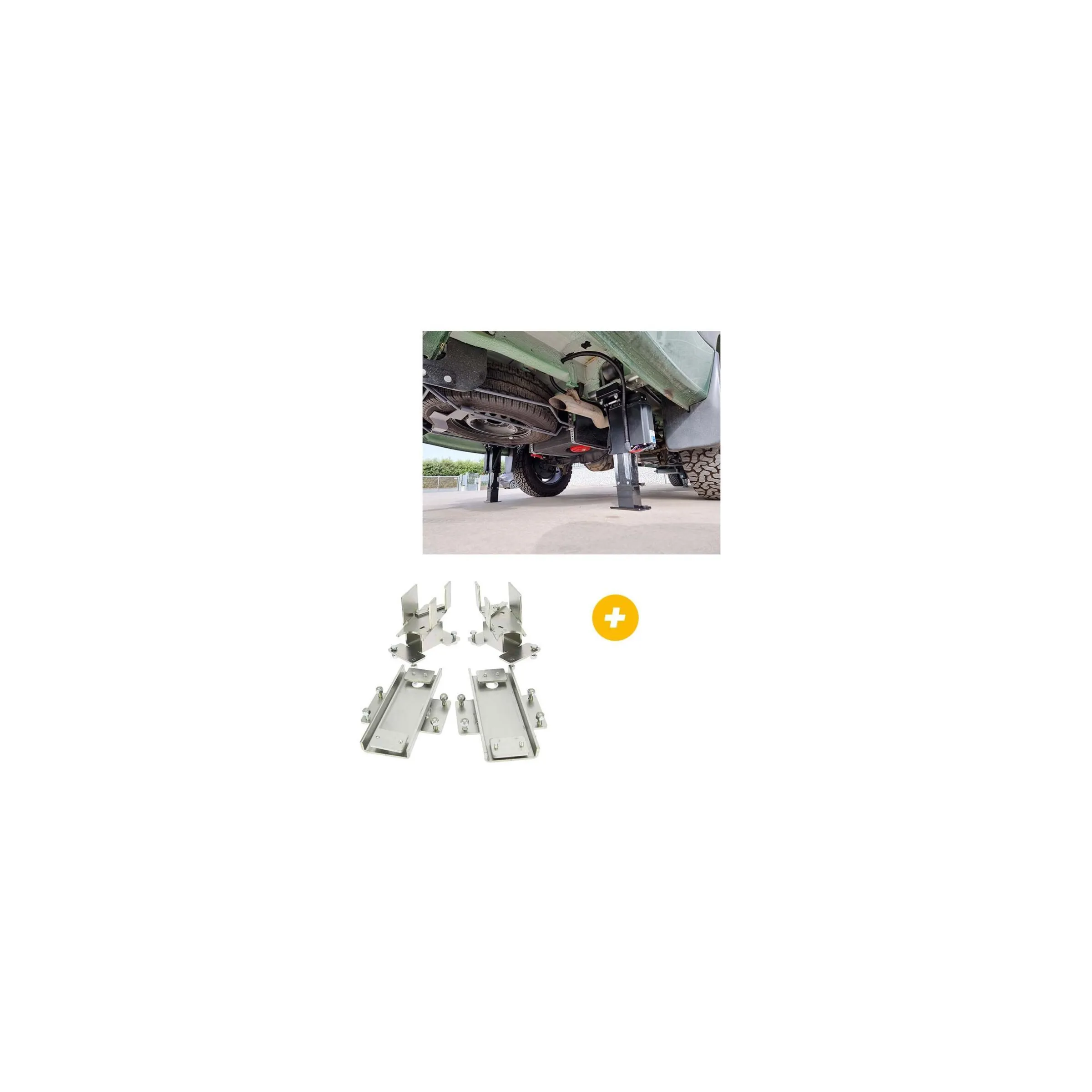 Pack Jeu d'adaptateurs Autolift 4 MB Sprinter + Kit 4 vérins électriques