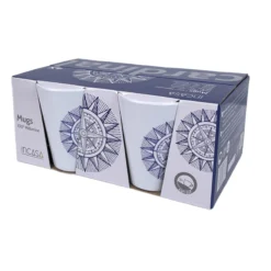 Pack 4 mugs mélamine Cardinal