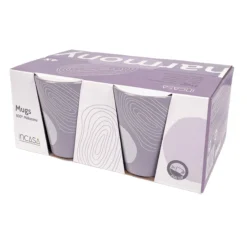 Pack 4 mugs mélamine Harmony