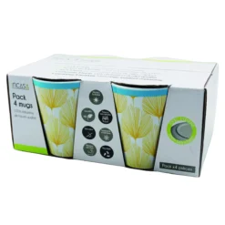 Pack 4 mugs Paon