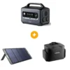 Pack Power station + sacoche + panneau solaire