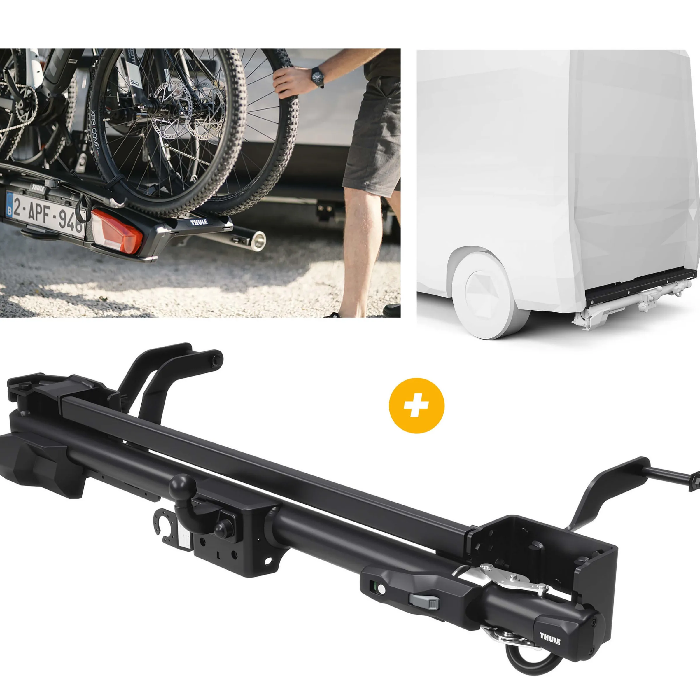 PACK PV THULE + FAISCEAU + PARE CHOC