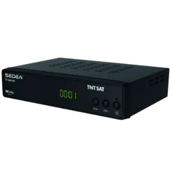Pack Recepteur TNTSAT HD ST-5400HD avec câble 12 V et déport IR