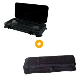 Pack rechaud 2 feux + sac de transport