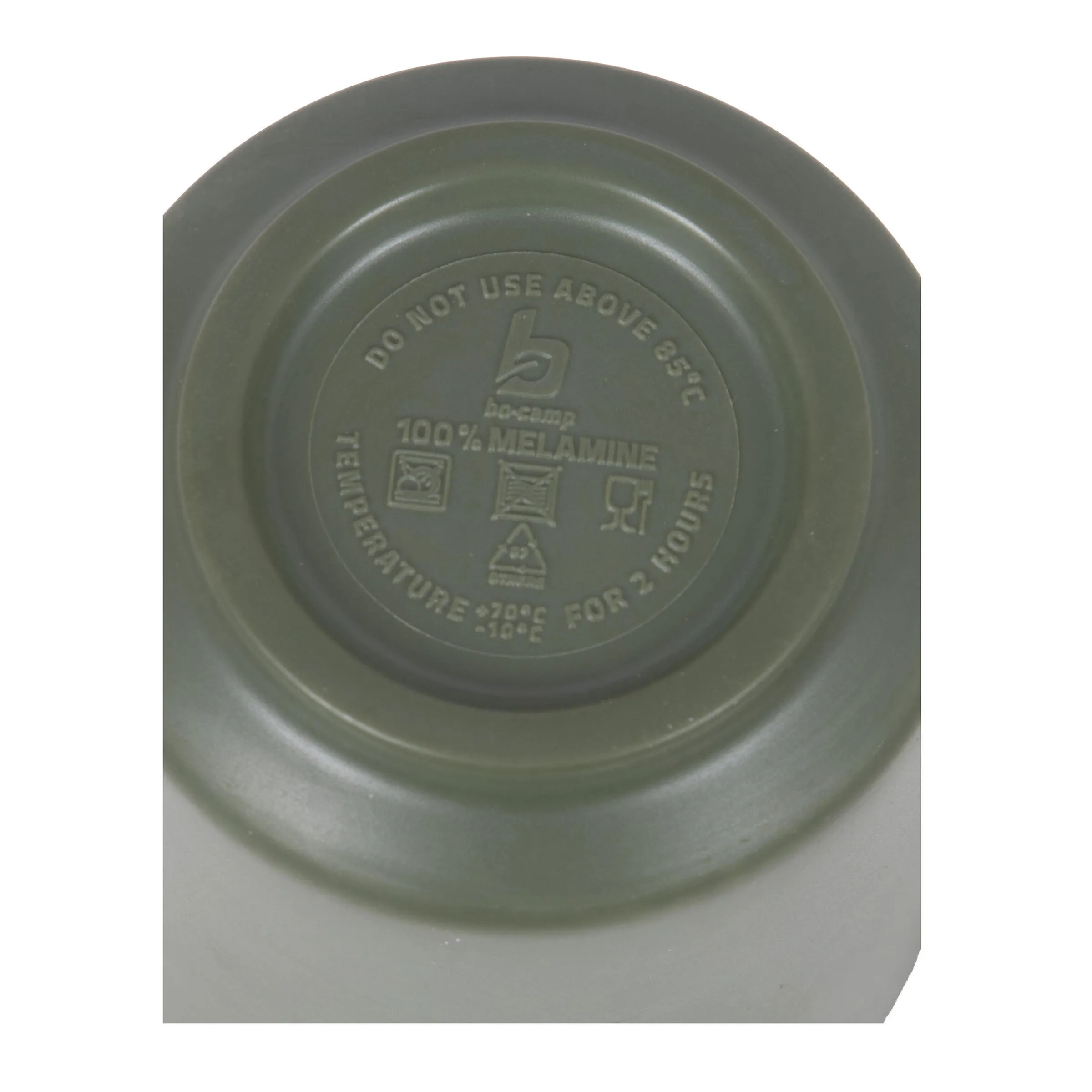Pack vaisselle mélamine Patom 16 pièces vert