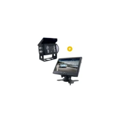Pack vision arrière Caméra Noire 120° + Ecran 7"