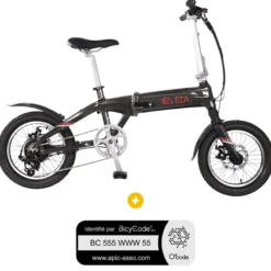 PackVélo à assistance électrique pliant Key West 16'' + Marquage BicyCode