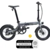 Pack Vélo à assistance électrique pliant 16'' City gris + Marquage BicyCode
