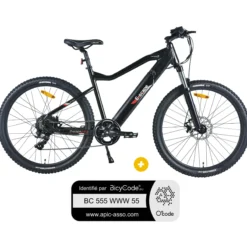 PackVTT à assistance électrique 27,5 Pouces Off Road + Marquage BicyCode