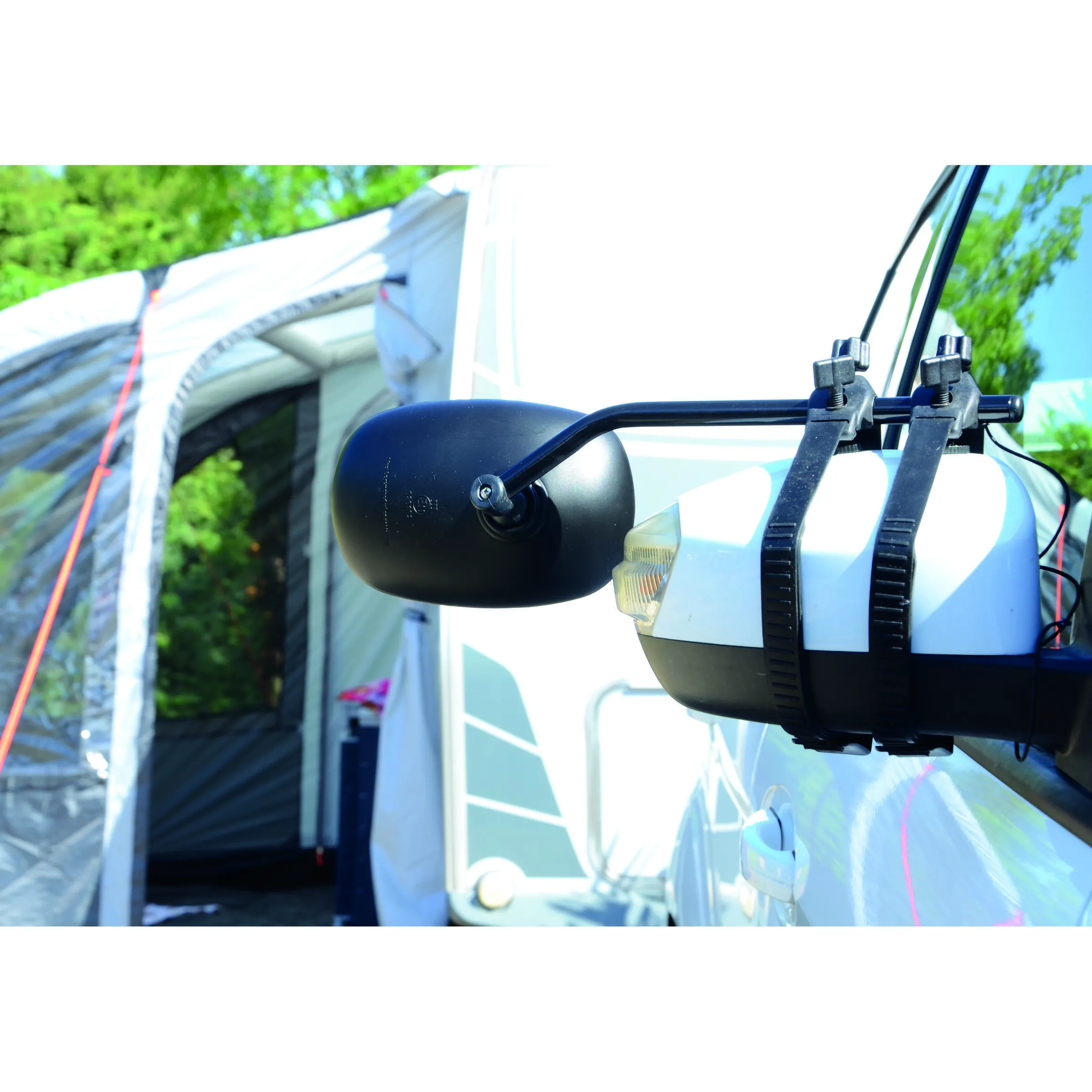 Paire de rétroviseurs additionnels pour camping-car