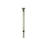 Pied de table basculant aluminium anodisé coulissant
