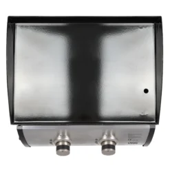 Plancha à gaz 2 brûleurs