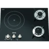 Plaque de cuisson 2 feux gaz + 1 induction Top Line 981