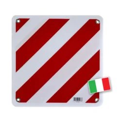 Plaque de signalisation réversible Italie / Espagne