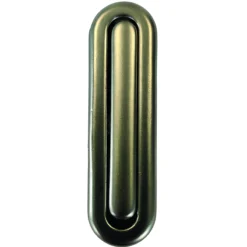 Poignée cuvette 48X10 mm chromé mat