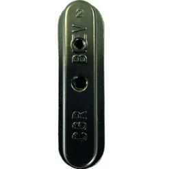 Poignée cuvette 48X10 mm chromé mat
