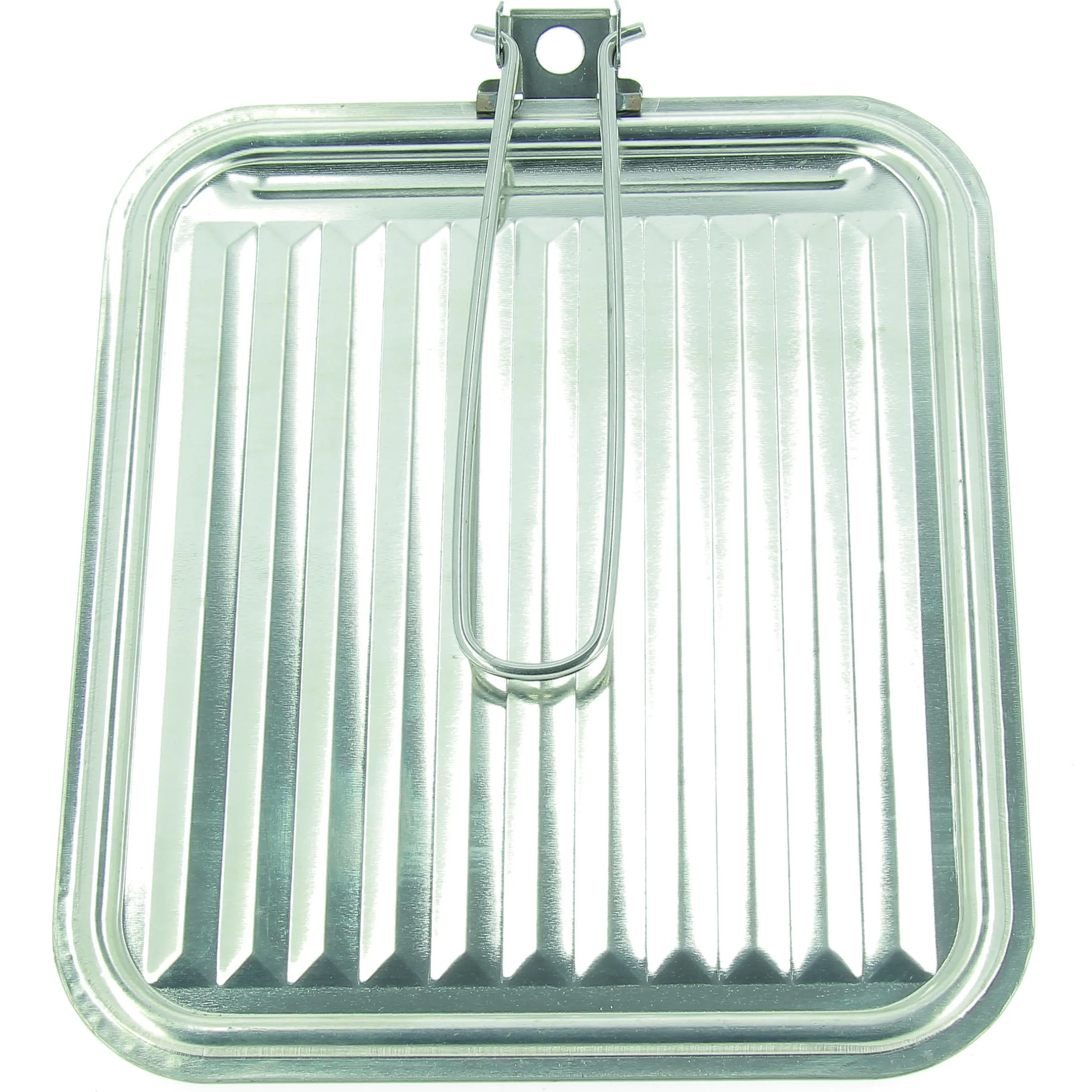 Poêle à toaster en étamé pour camping