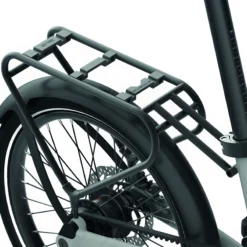 Porte-bagages noir pour vélo musculaire PRO20 NE