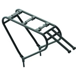 Porte-bagages noir pour vélo musculaire PRO20 NE