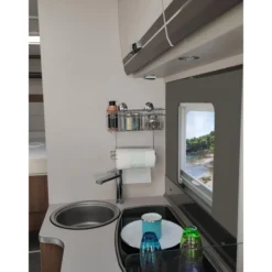 Porte rouleau avec panier