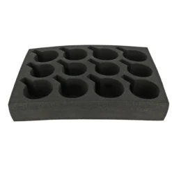 Porte verres en mousse