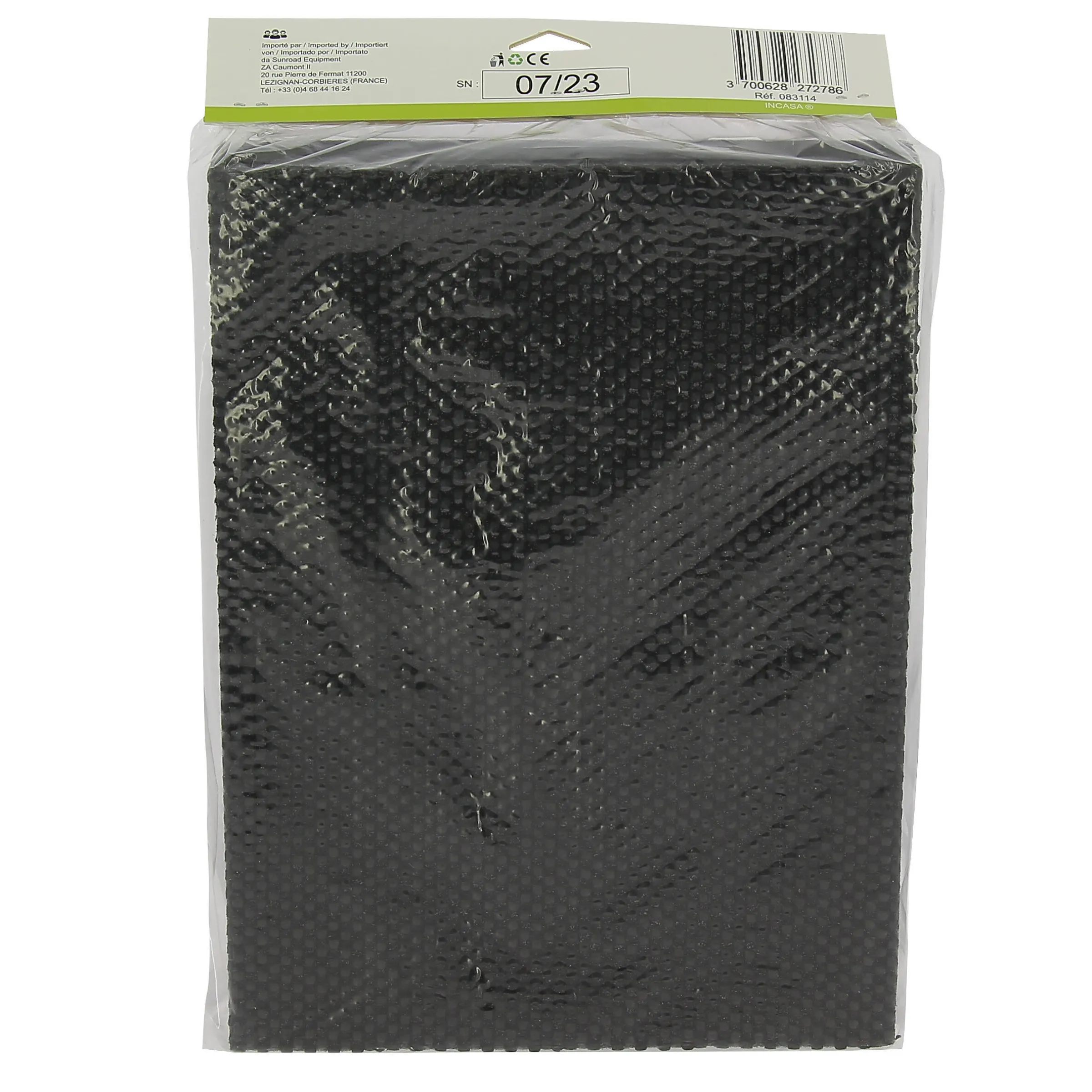 Porte verres en mousse