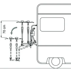 Porte-vélos ascensionnel Lift Version 2016