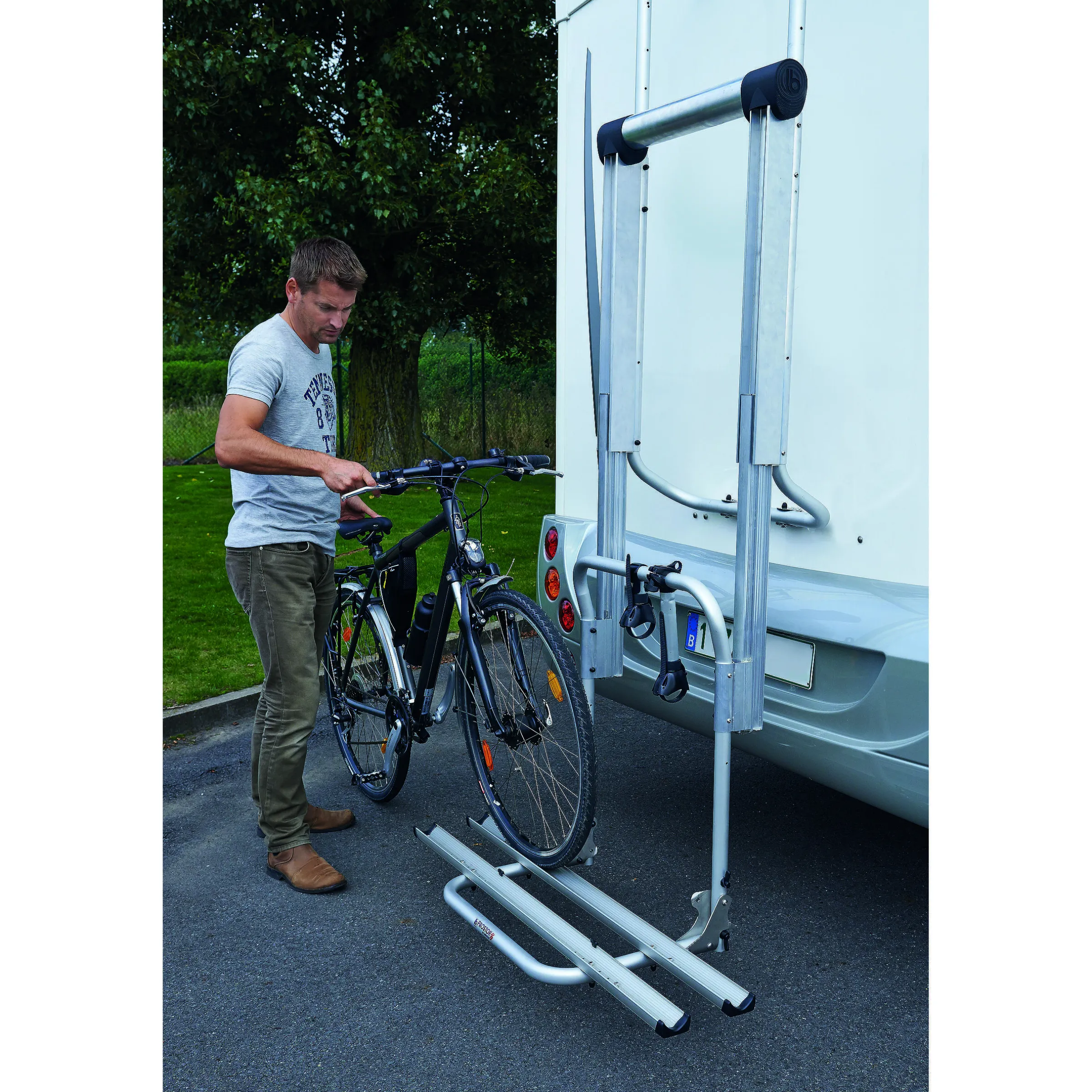 Porte-vélos électriques Bike Lift BR-System pour camping-car